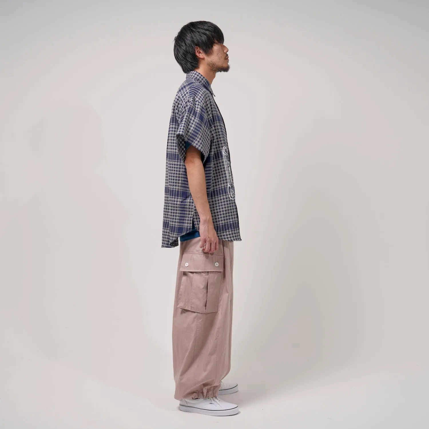 [2023 summer] EFFECTEN / balloon wide cargo pants (plain)