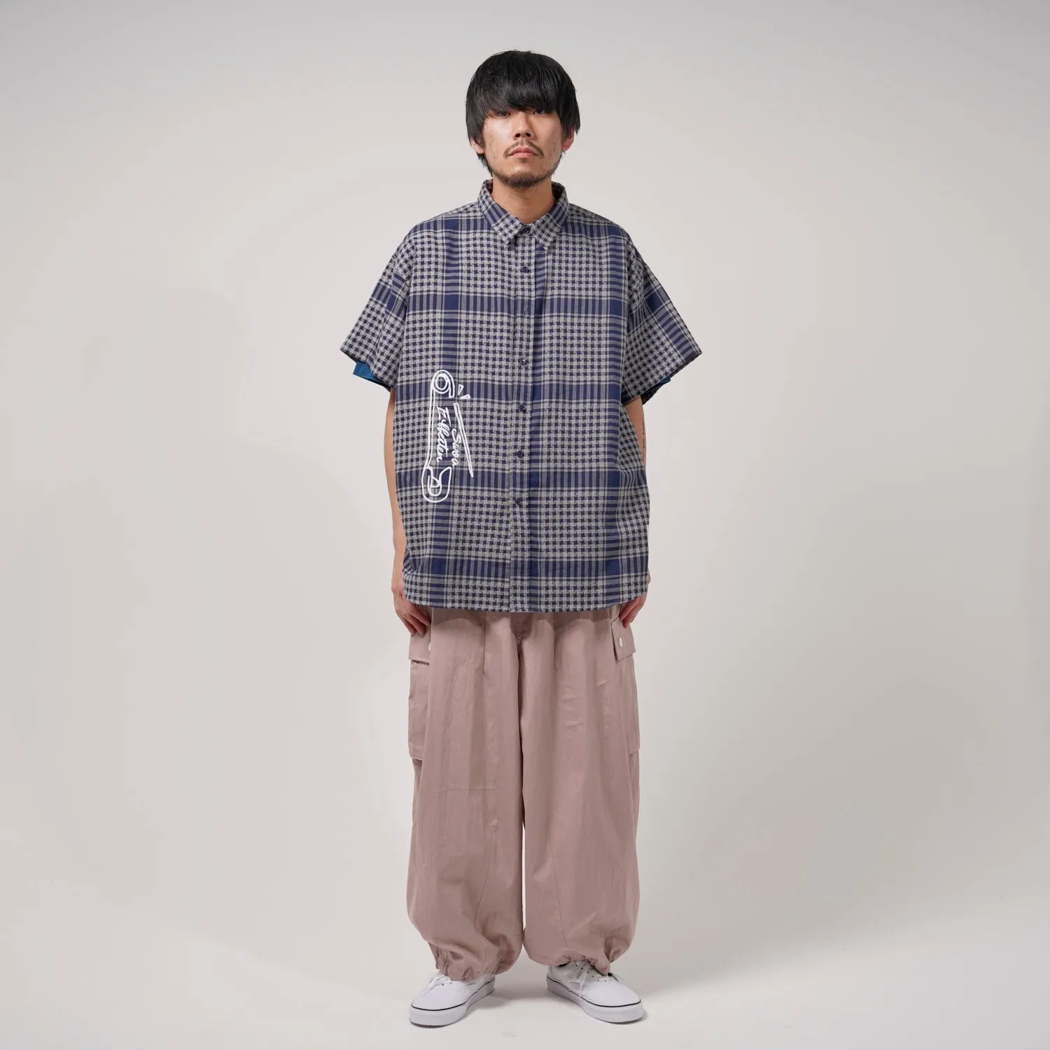 [2023 summer] EFFECTEN / balloon wide cargo pants (plain)