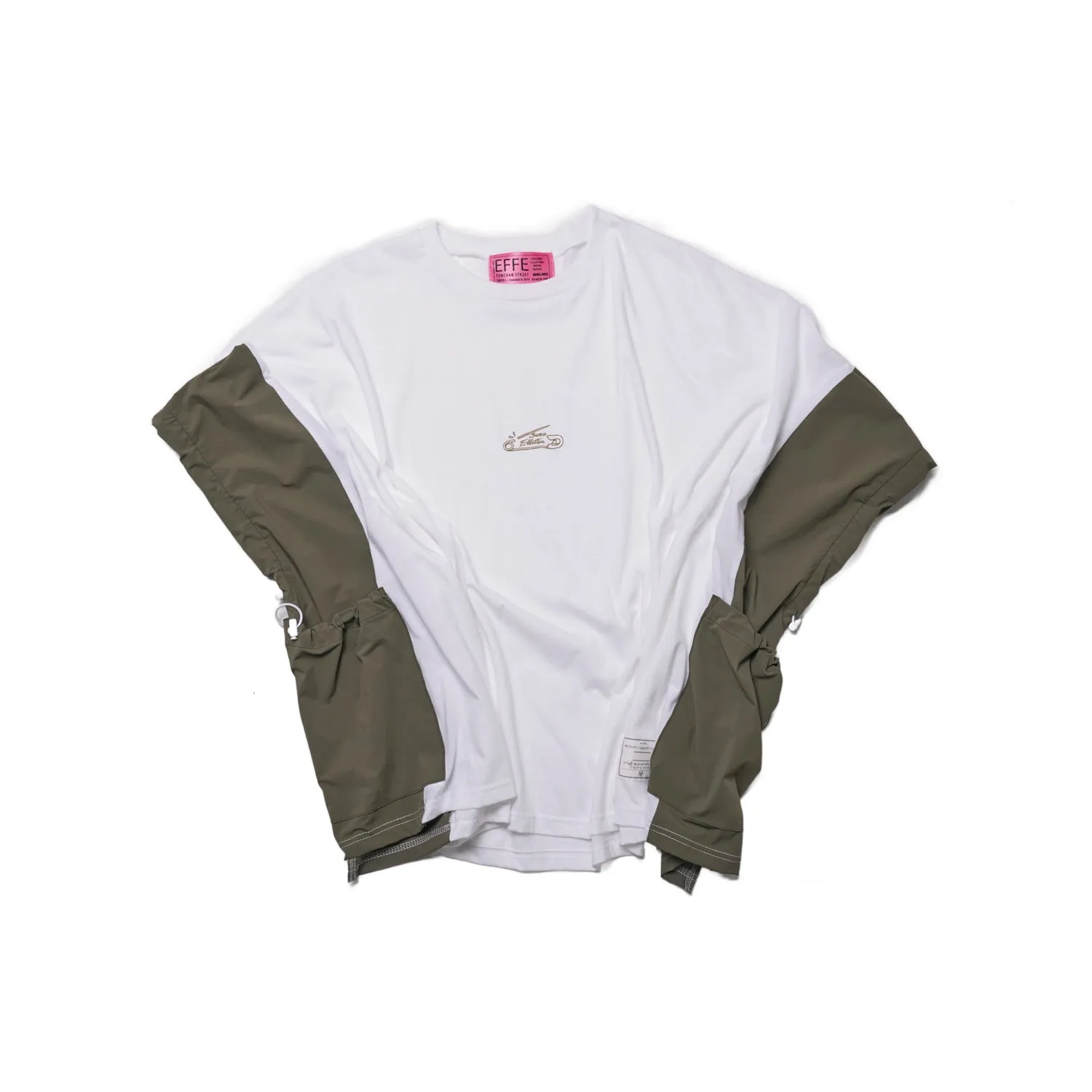 [2023 summer] EFFECTEN / switching poncho Tee