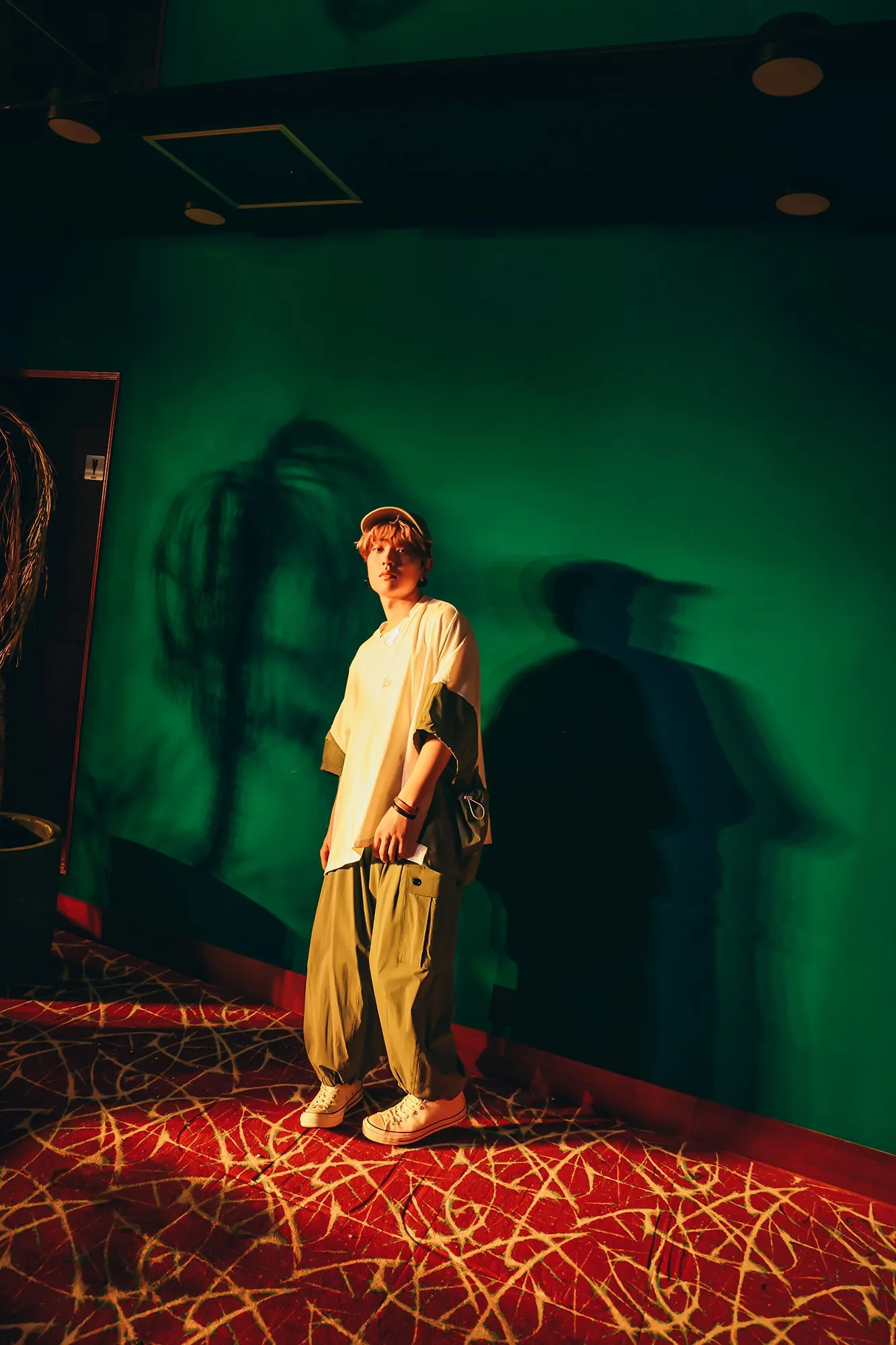 [2023 summer] EFFECTEN / switching poncho Tee