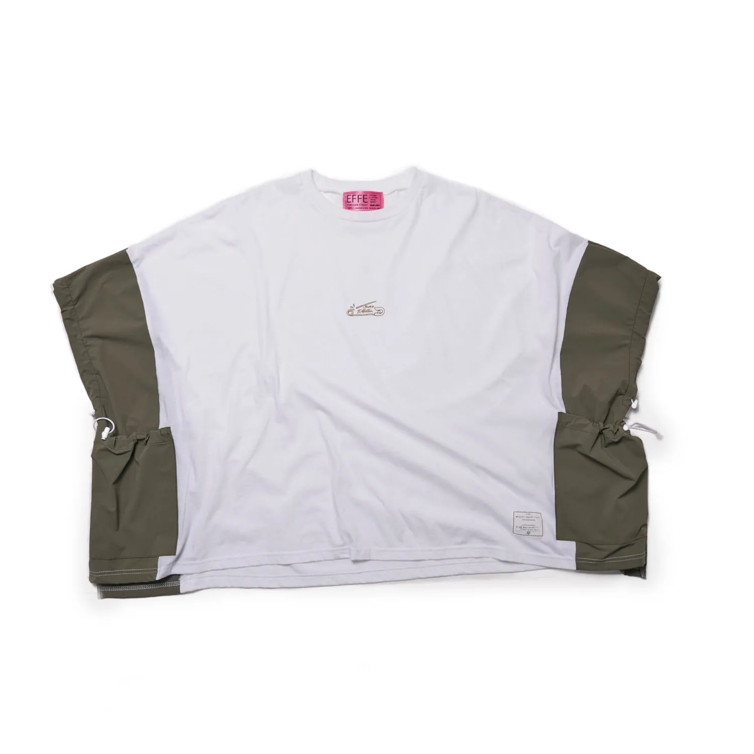 [2023 summer] EFFECTEN / switching poncho Tee