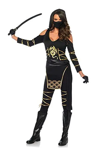 5 Piece Deadly Sexy Ninja Costume