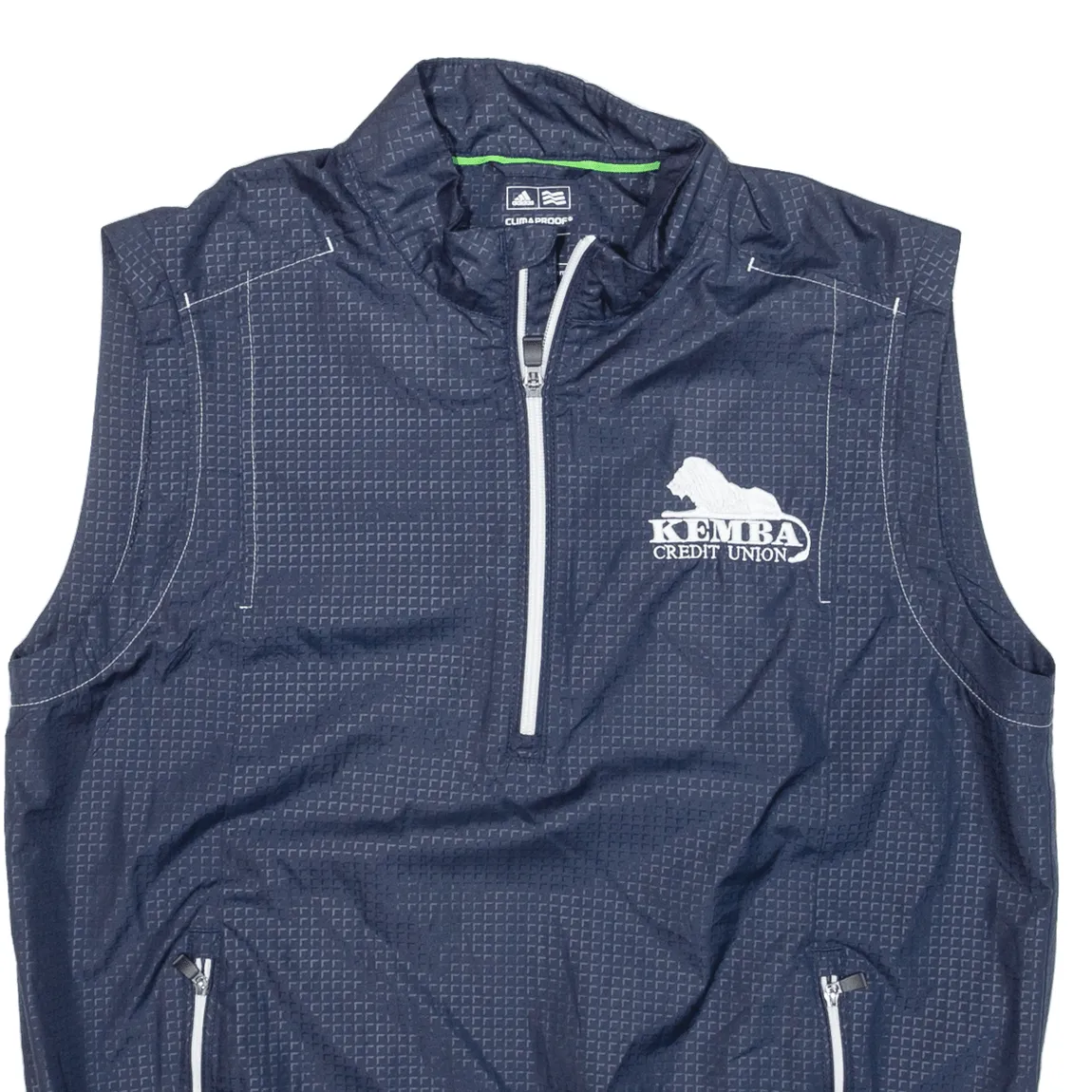 ADIDAS Mens Pullover Gilet Blue S