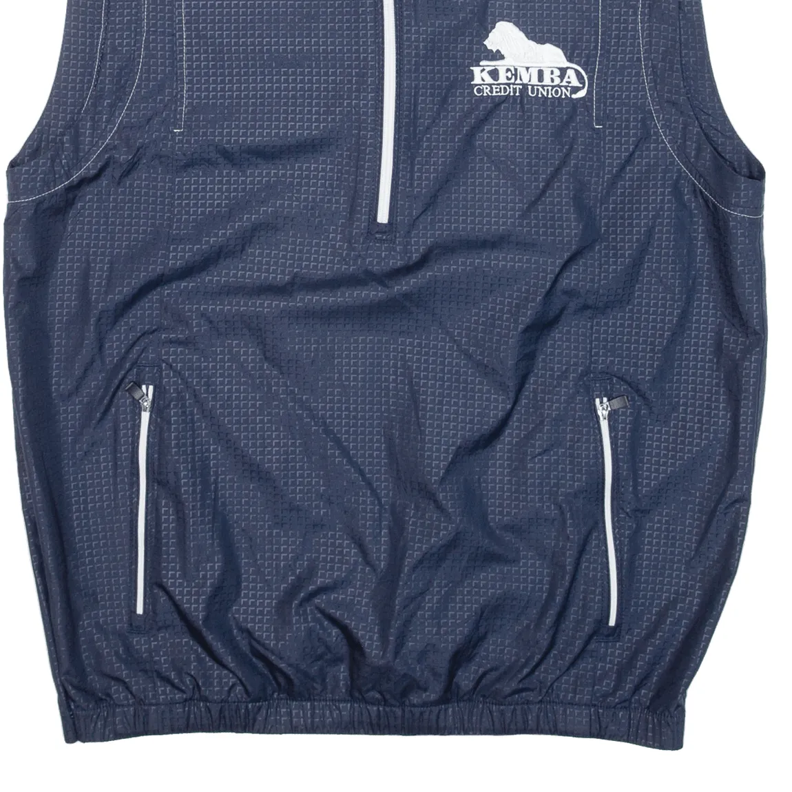 ADIDAS Mens Pullover Gilet Blue S