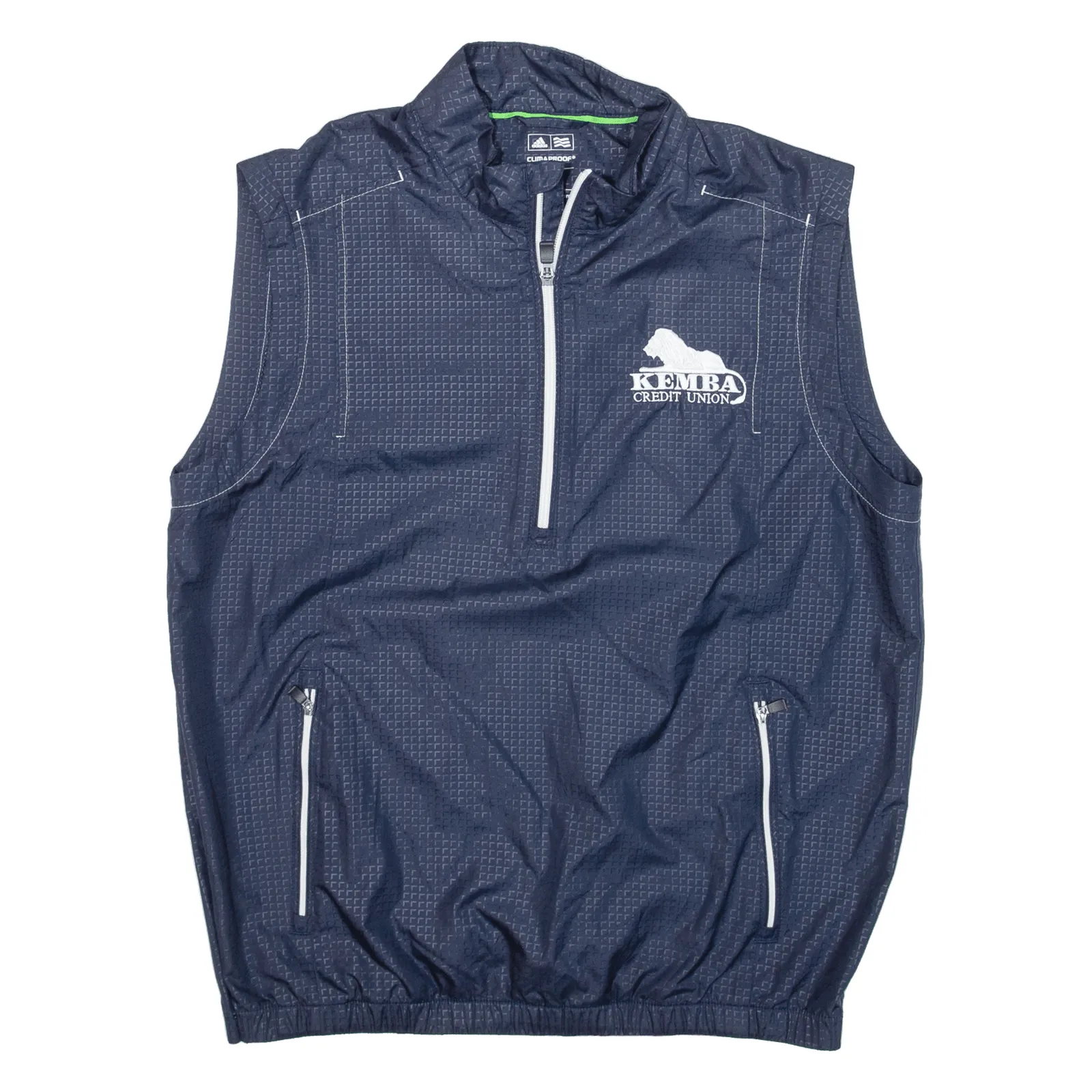ADIDAS Mens Pullover Gilet Blue S