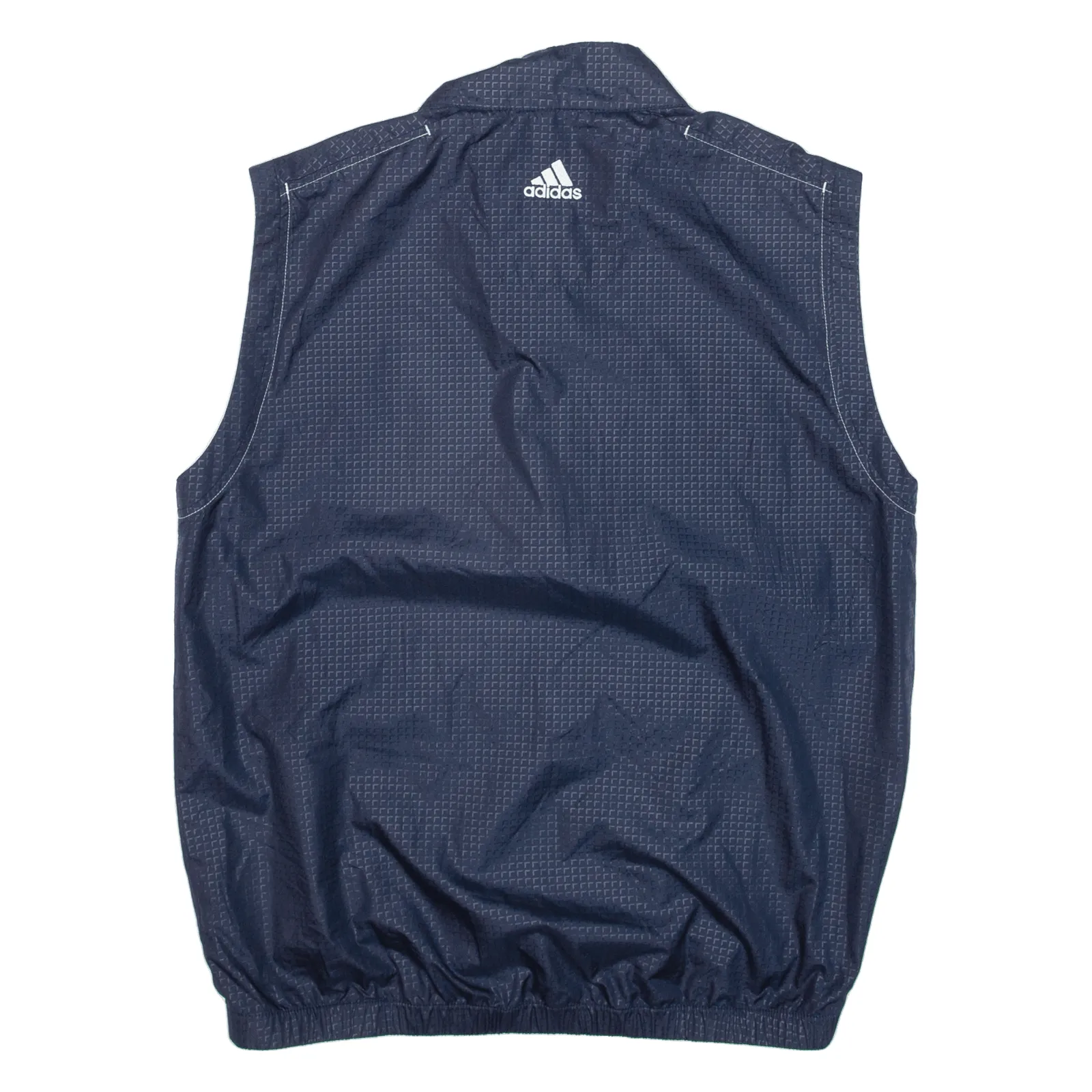 ADIDAS Mens Pullover Gilet Blue S