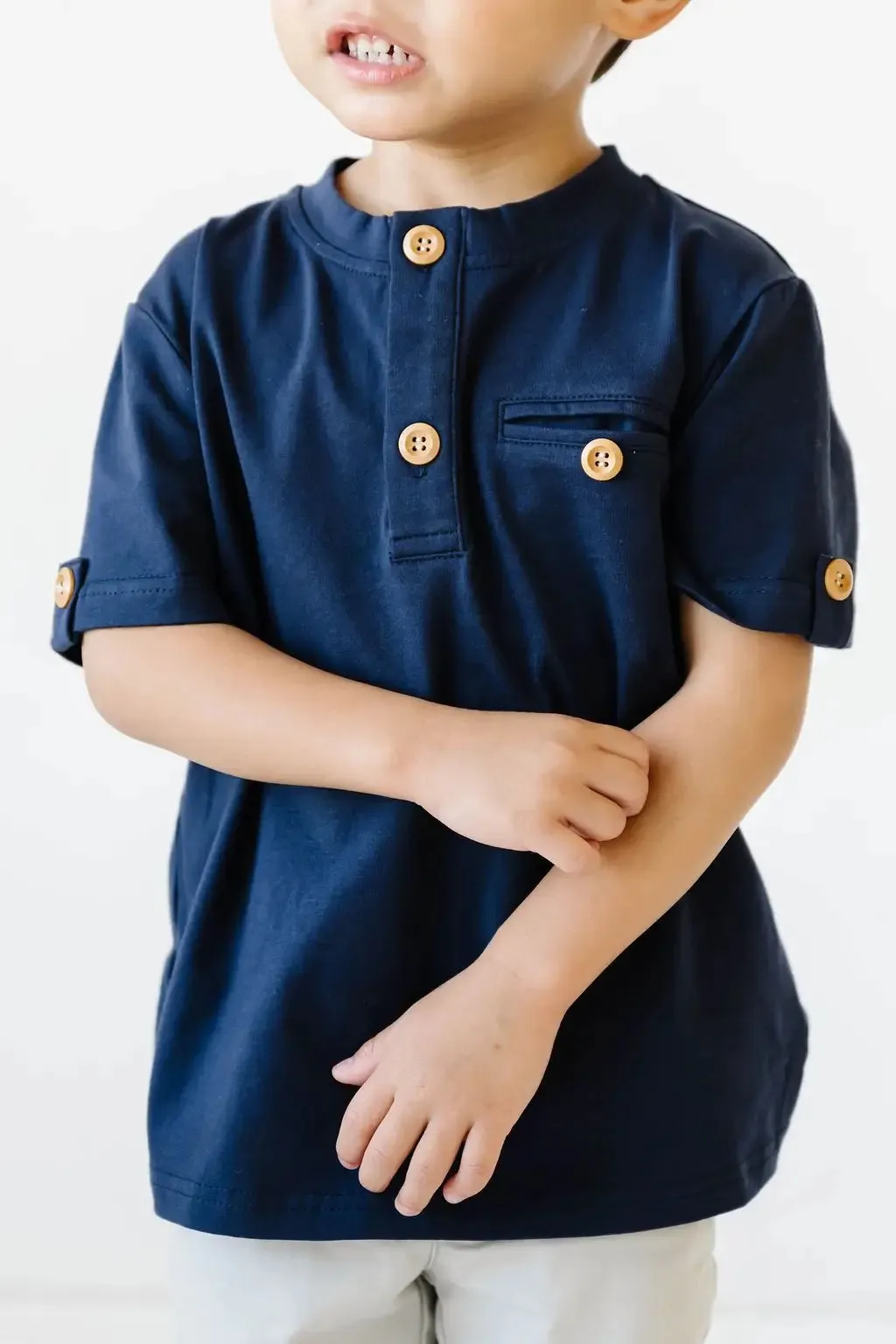 Alex Tee in Navy