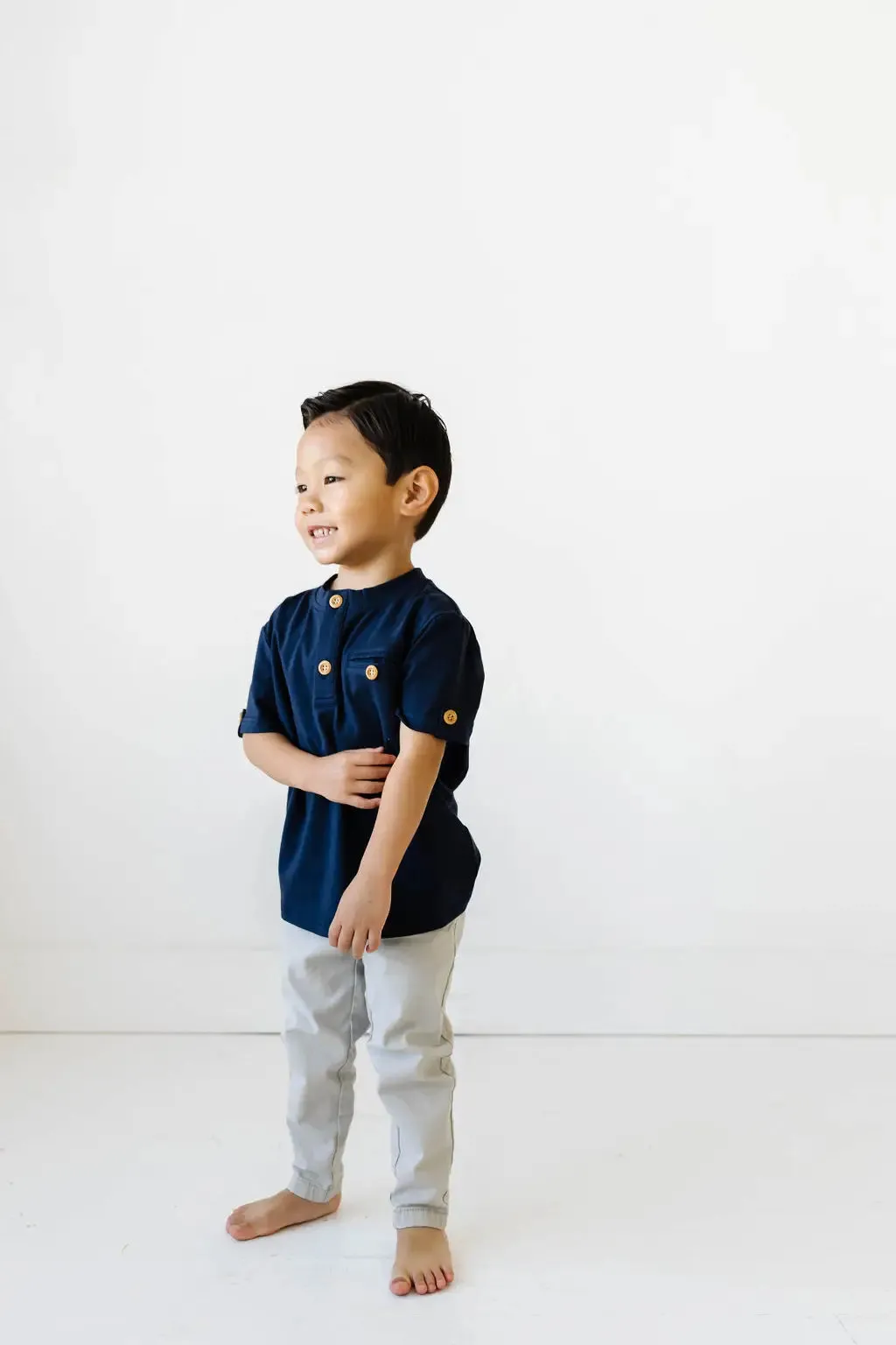 Alex Tee in Navy