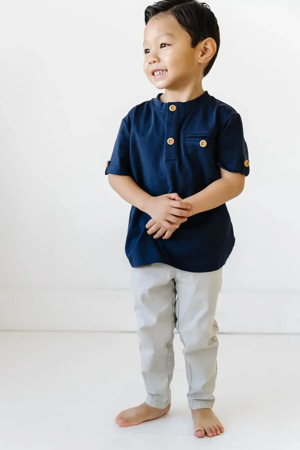 Alex Tee in Navy