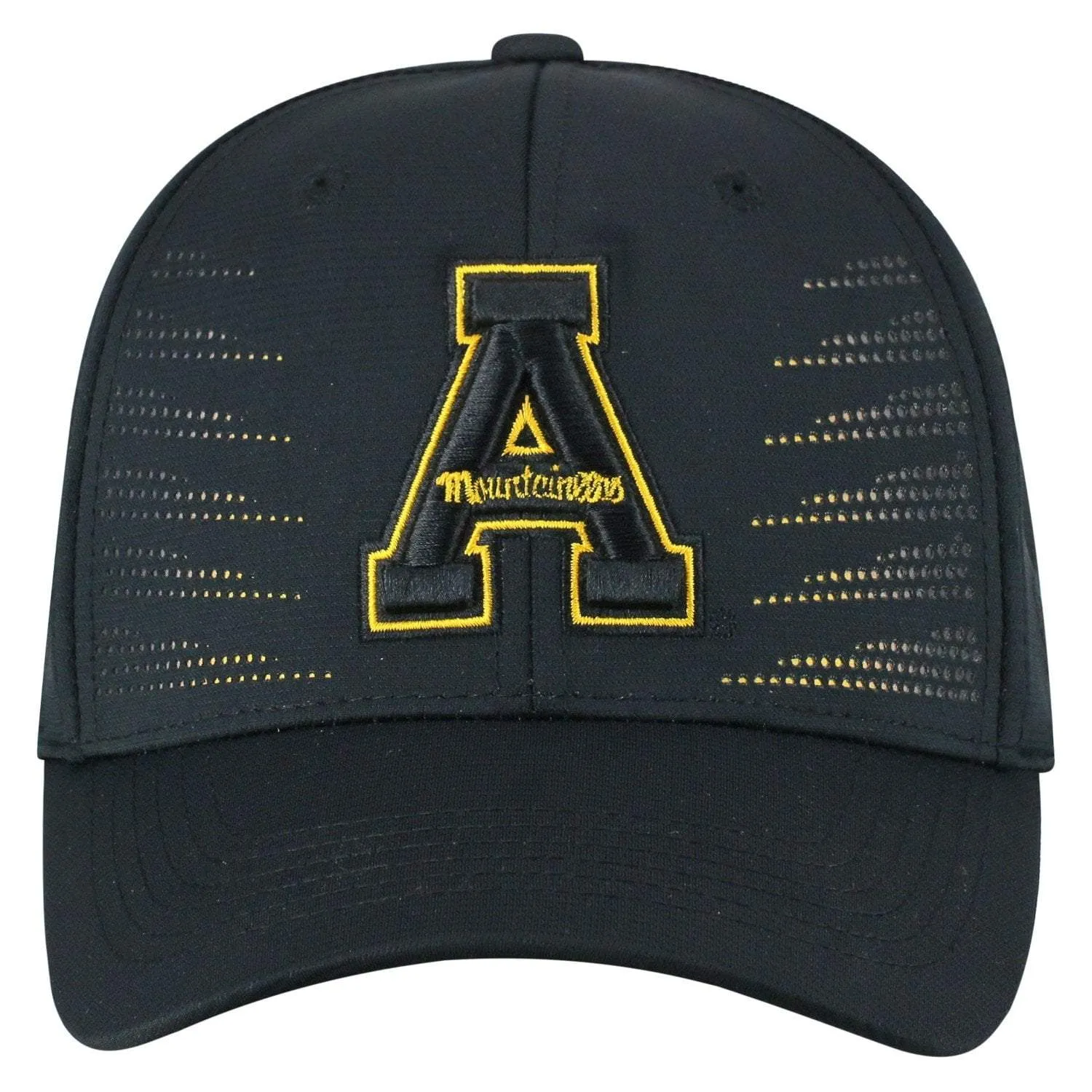 Appalachian State Mountaineers TOW Black "Dazed" Structured Flexfit Hat Cap
