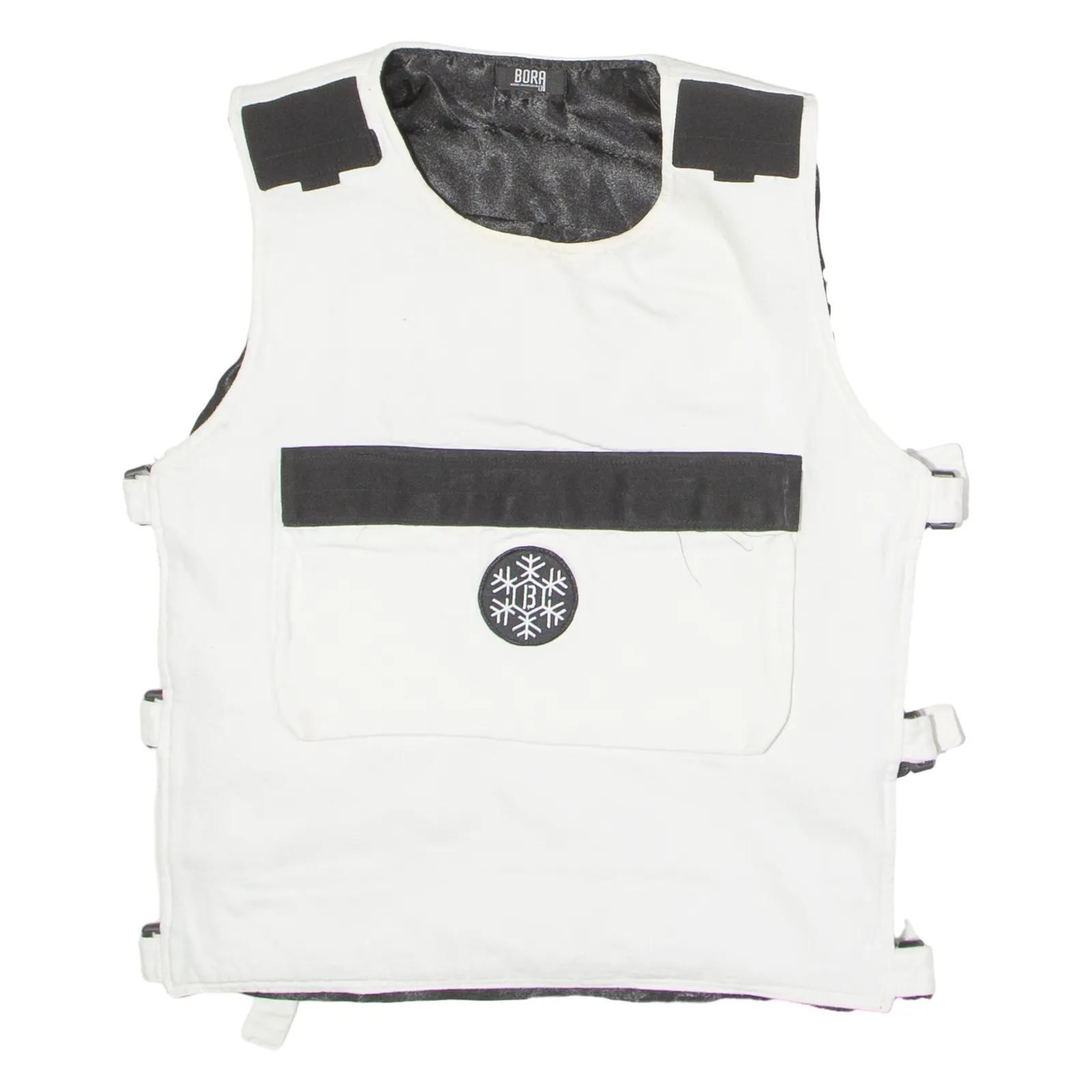 BORA Tactical Mens Pullover Gilet White ONE SIZE