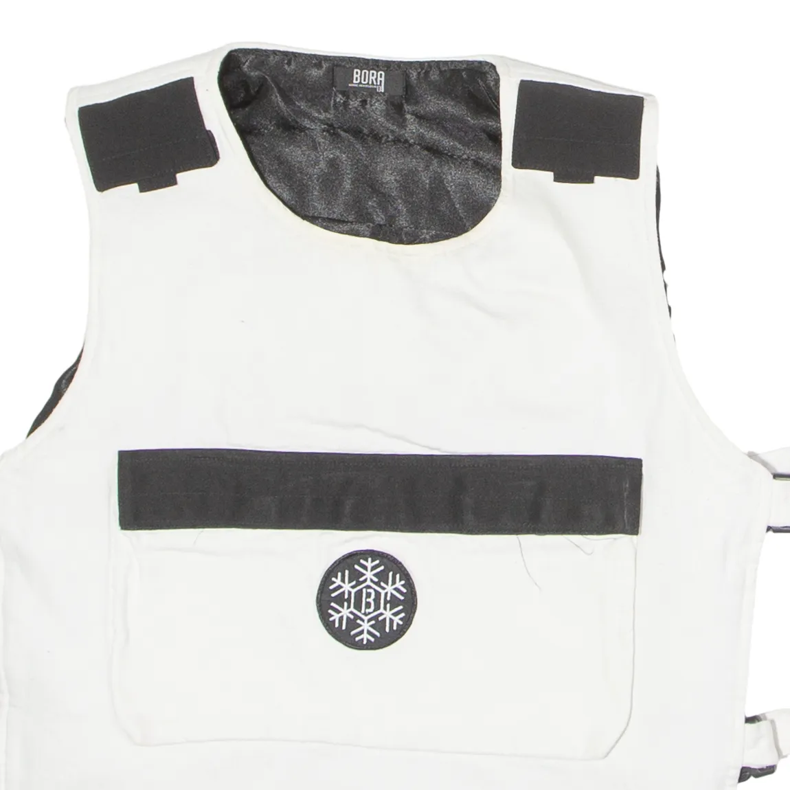 BORA Tactical Mens Pullover Gilet White ONE SIZE
