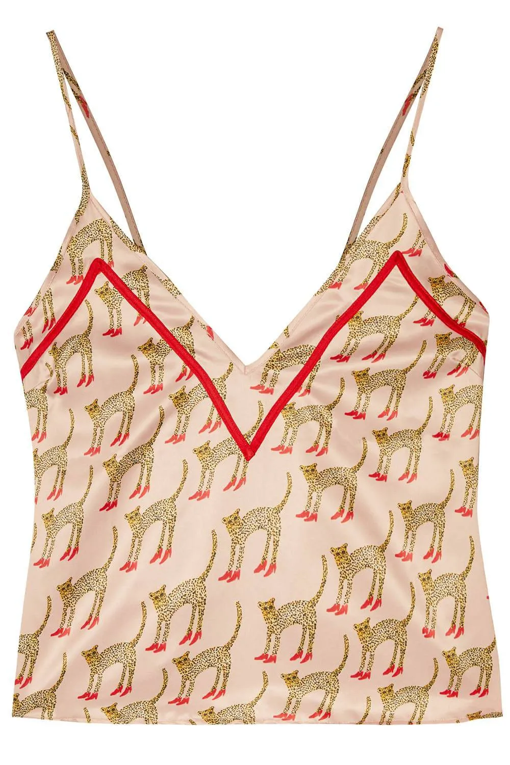 Bouffants Cheetah Camisole