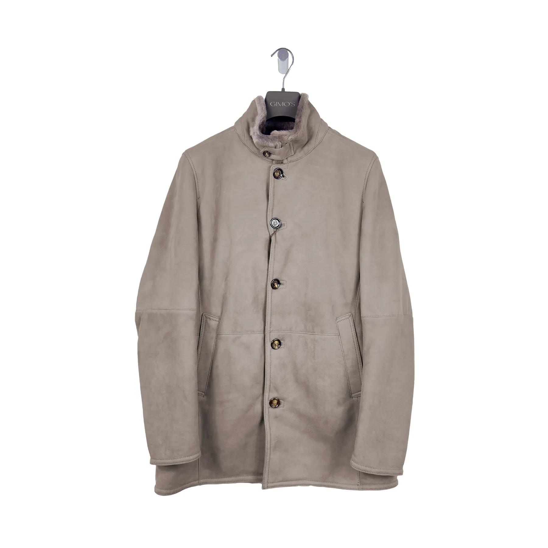 Classic Shearling Leather Jacket