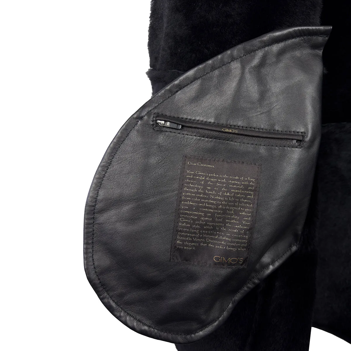 Classic Shearling Leather Jacket