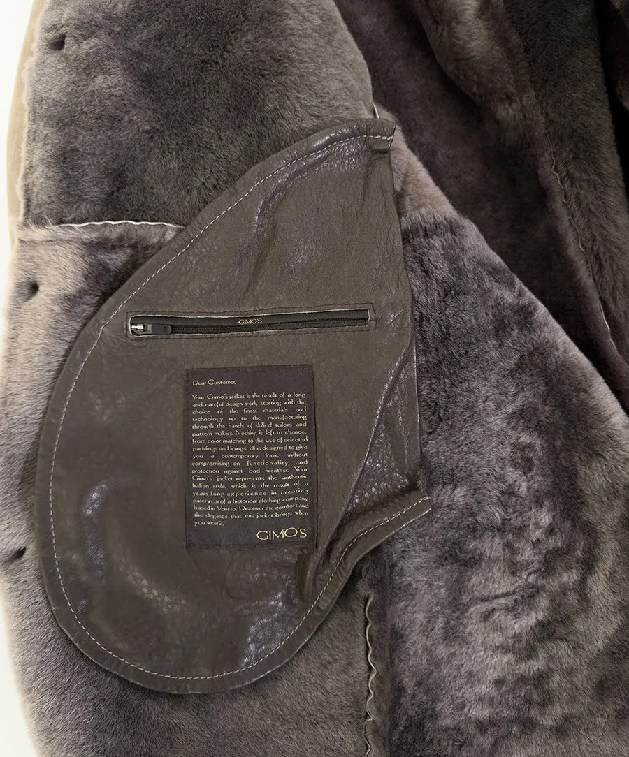 Classic Shearling Leather Jacket