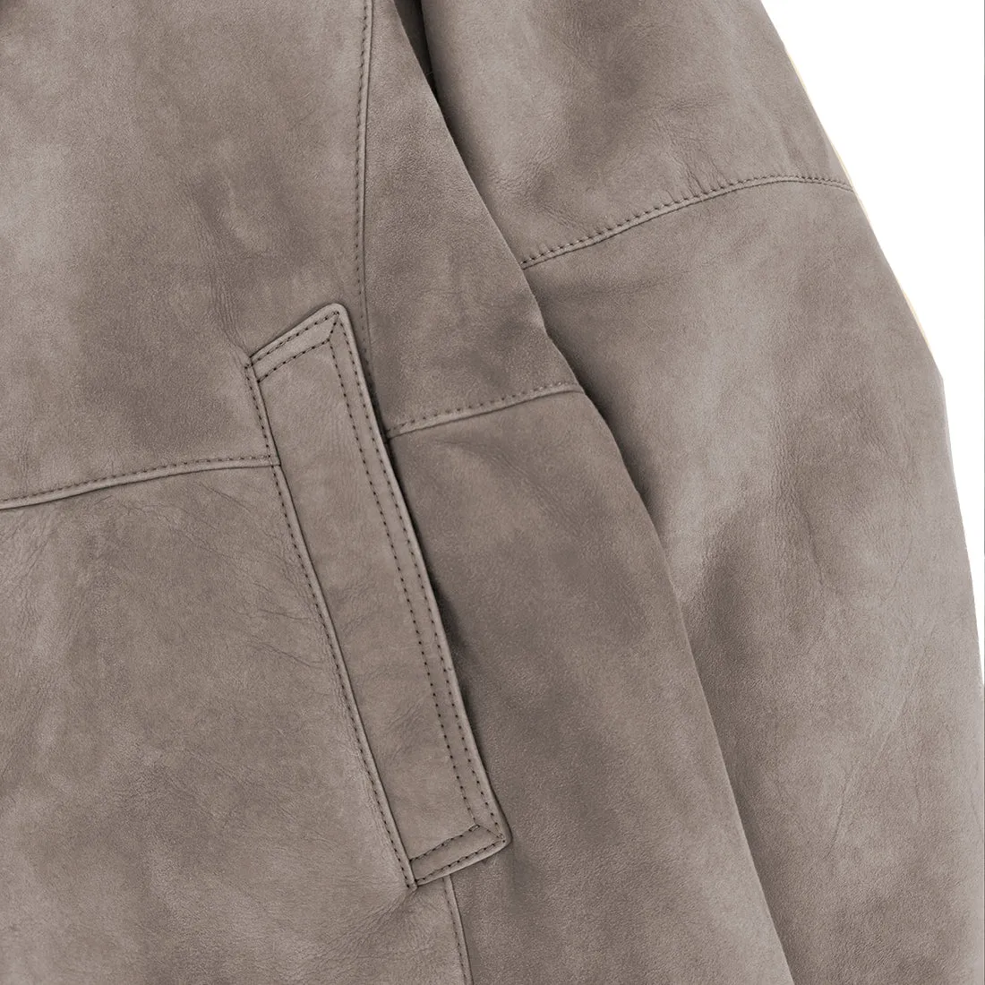 Classic Shearling Leather Jacket