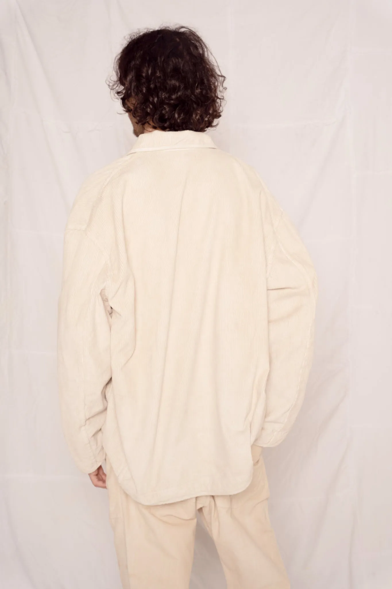 Cunningham Big Wales Corduroy Uneven Dyes Stone