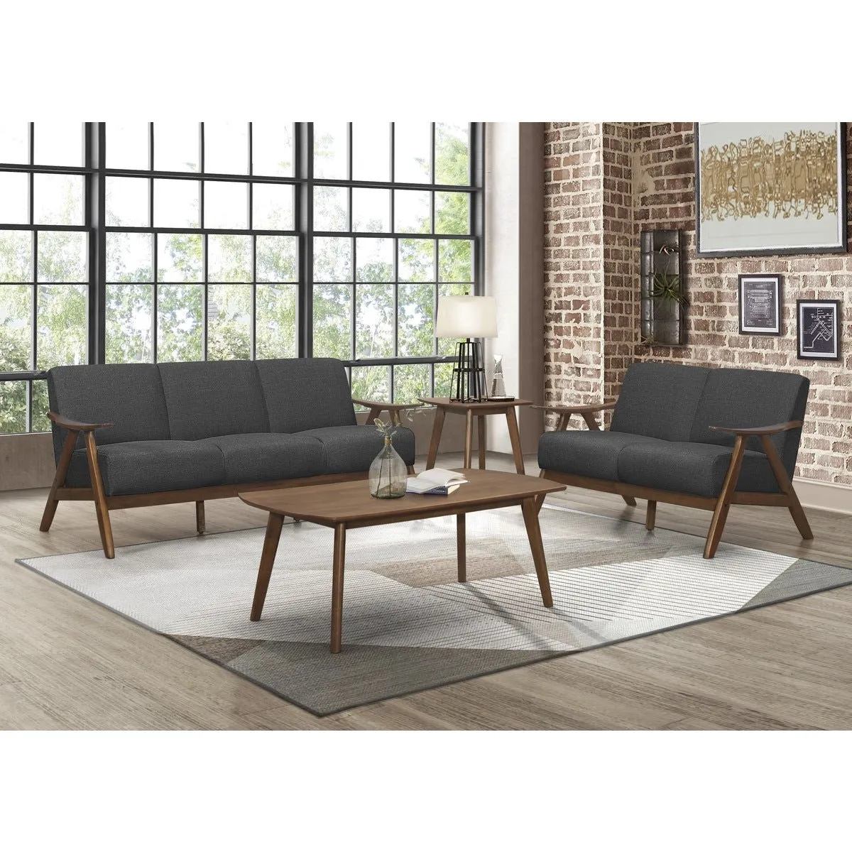 Damala Dark Grey Sofa