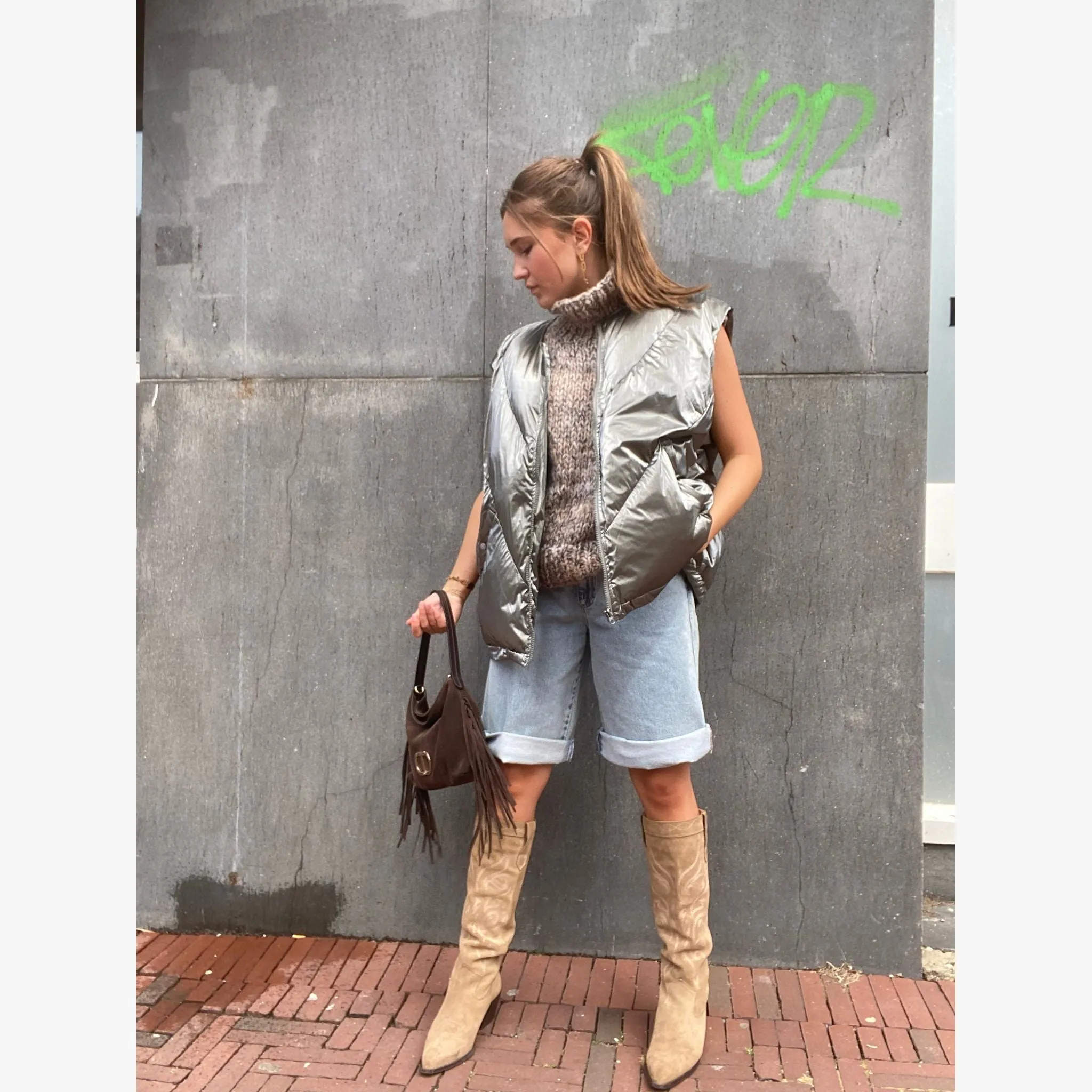 Dawn x Dare - Ellis knit gilet