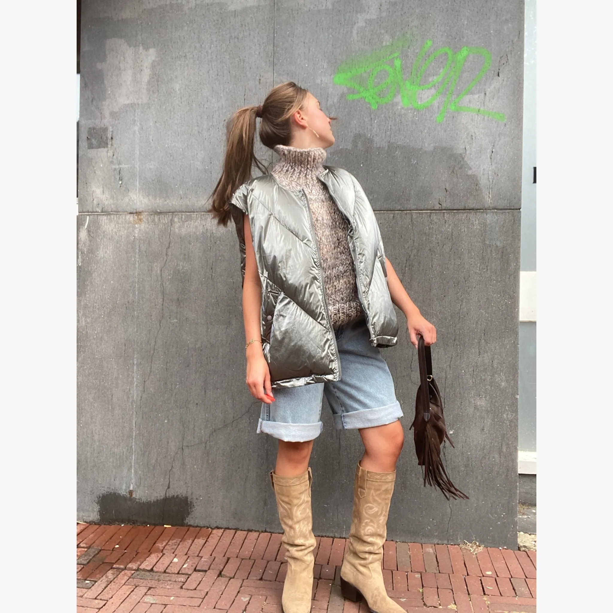 Dawn x Dare - Ellis knit gilet