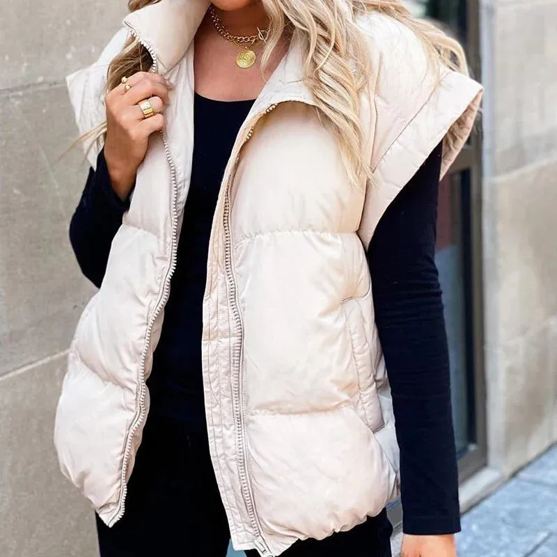 Dobbson Steppweste | Warmes und stilvolles gewatteertes Gilet für Damen