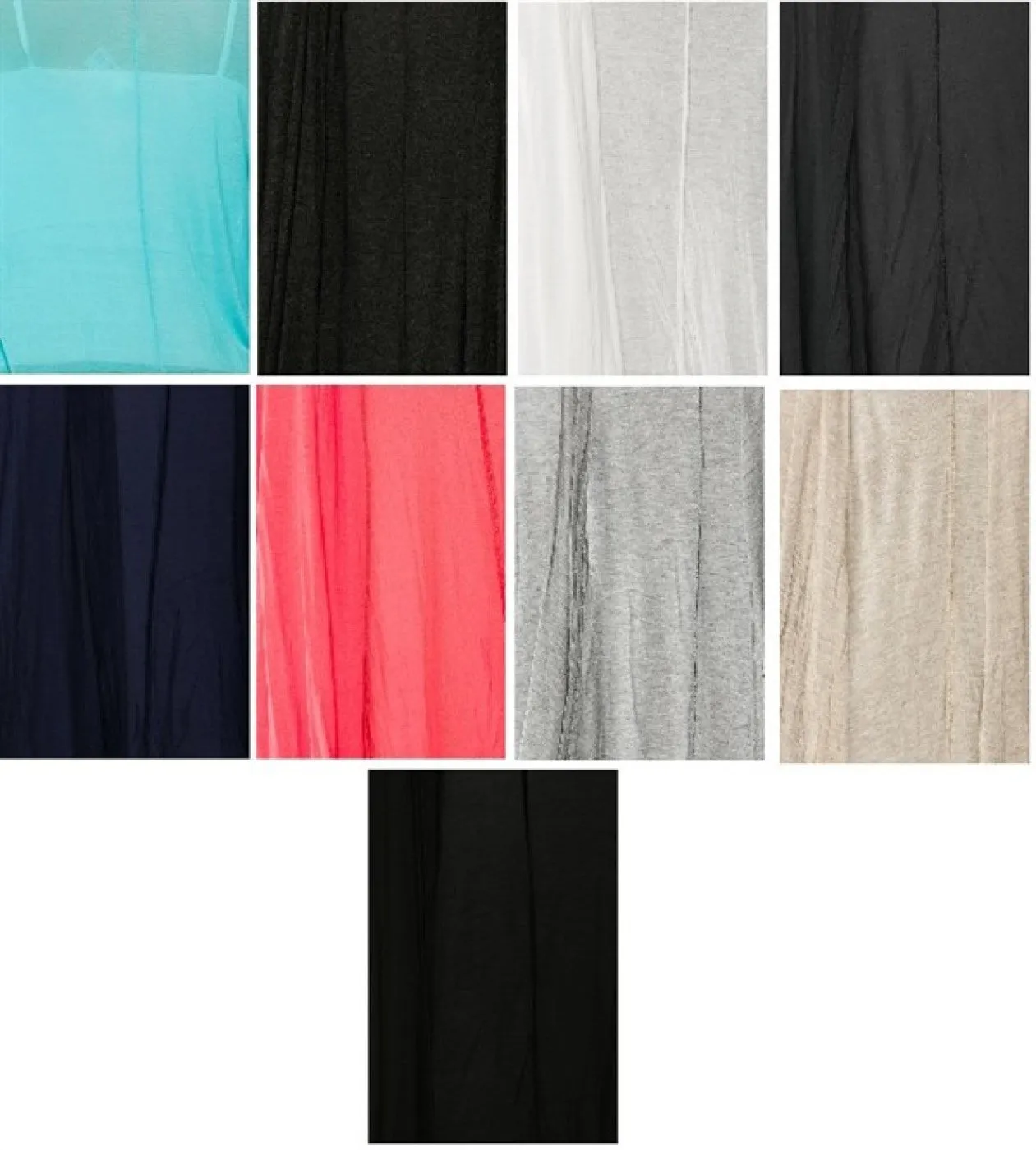 Draped Open Front Long Sleeve Cardigan