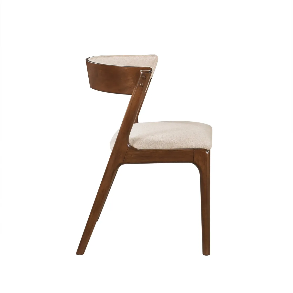 Elegant Malaysian Side Chair - Set of 2