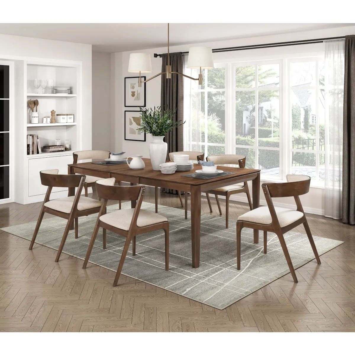 Elegant Malaysian Side Chair - Set of 2