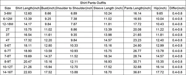 GSPO0882 Girls Clothes Marry Christmas Girls Flared Pants Suit