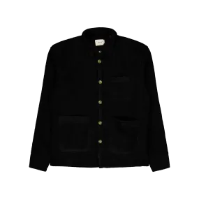 Ivy Wool Overshirt Black