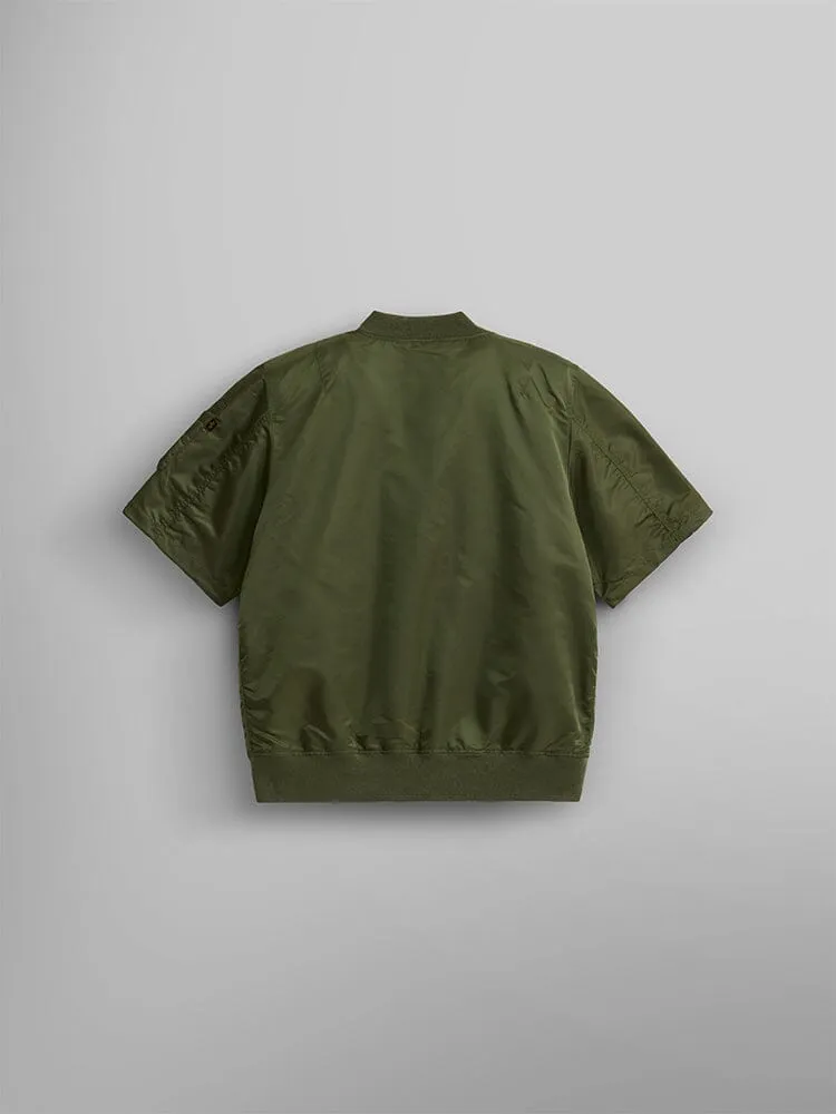 L-2B SHORT SLEEVE BOMBER JACKET