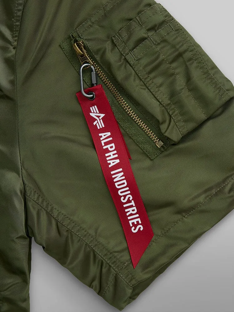 L-2B SHORT SLEEVE BOMBER JACKET