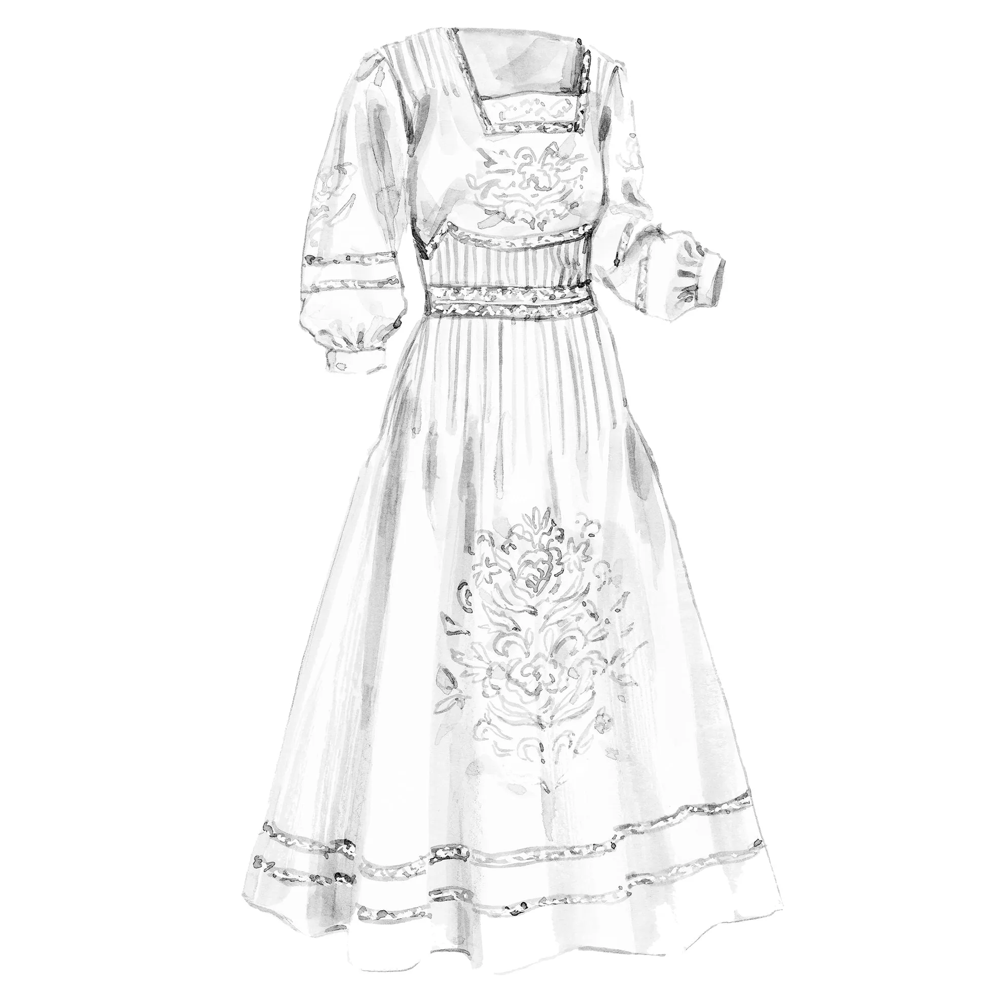 Lady Meuxâ€™s Lawn Dress