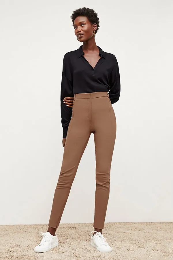 Leo Pullover - Silk Jersey :: Black