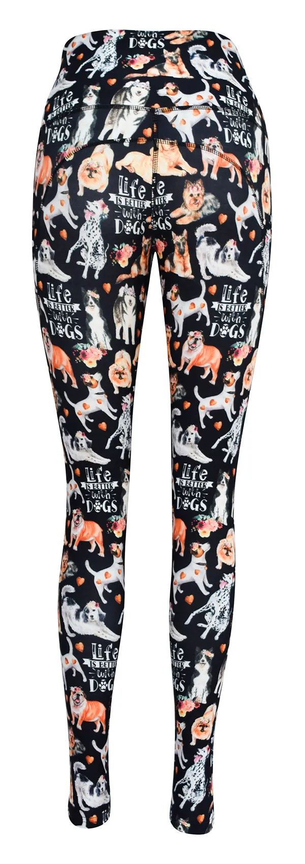 Life Is Better With Dogs   Pockets