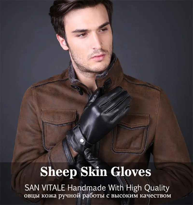 Mens Leather Gloves