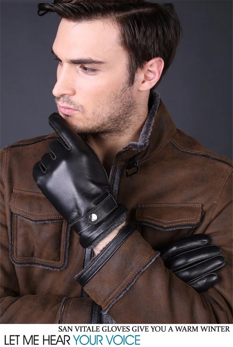Mens Leather Gloves