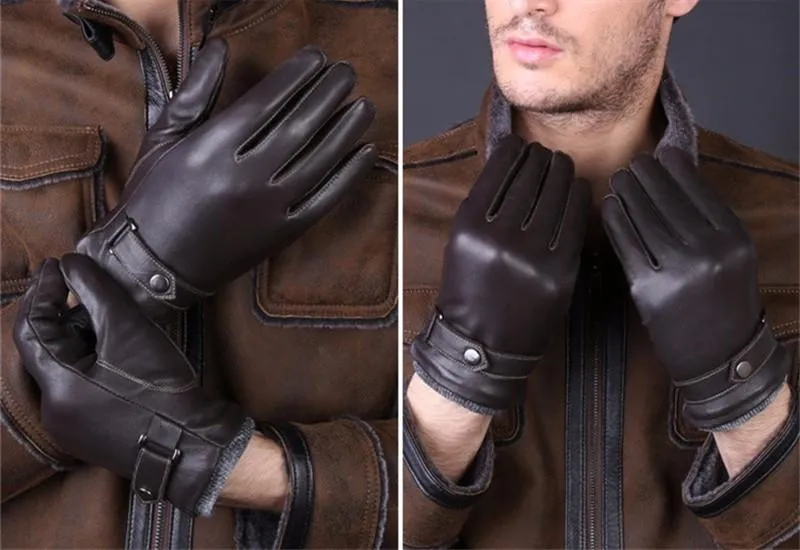 Mens Leather Gloves