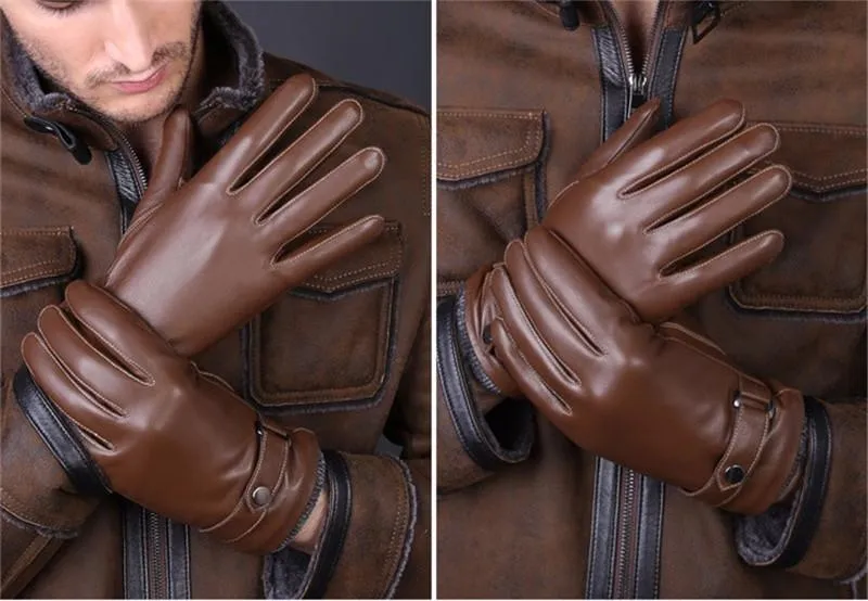 Mens Leather Gloves