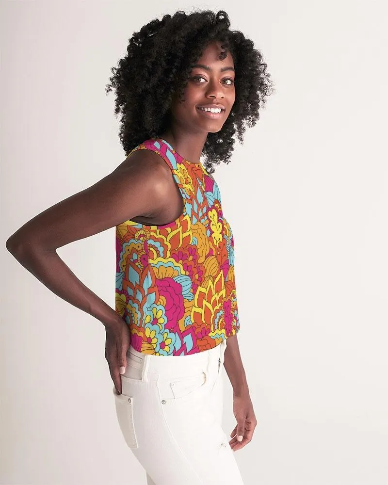 Nebula Cropped Tank Top