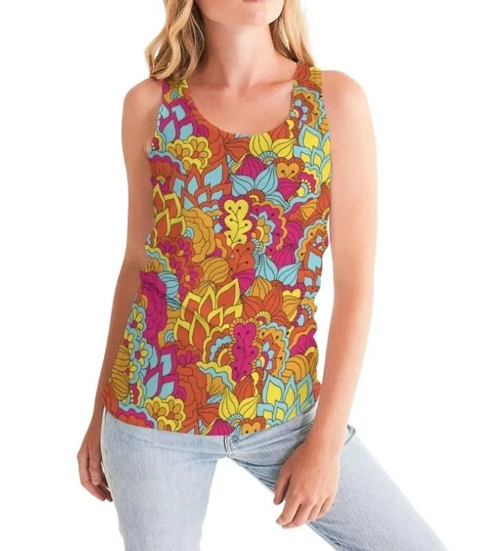 Nebula Fitted Tank Top