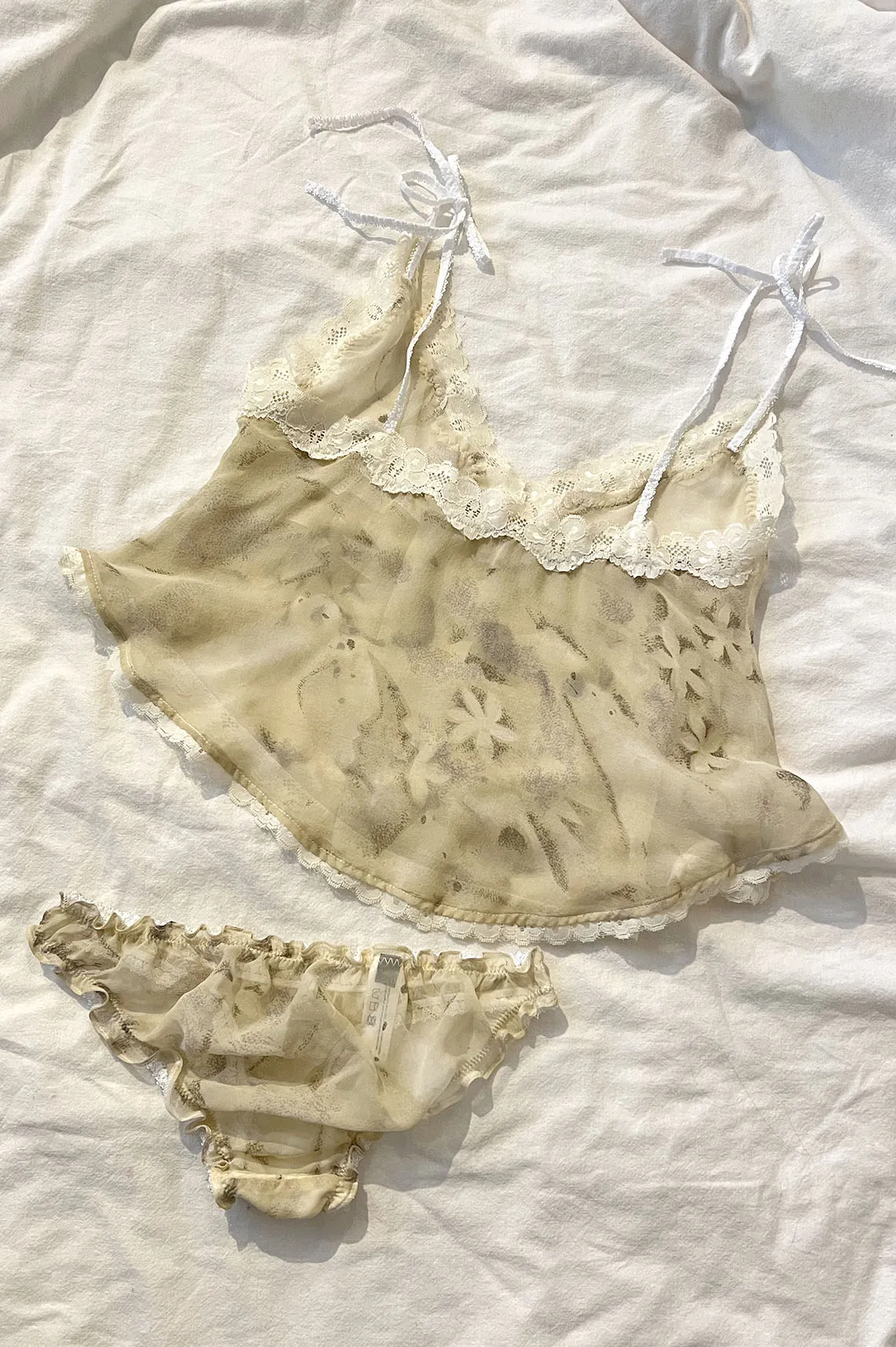 OOAK Floral Print Camisole Set