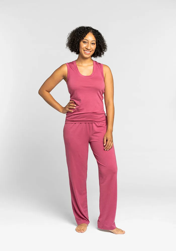 Phoebe Lounge Tank • Final Sale Deals! - Red Violet