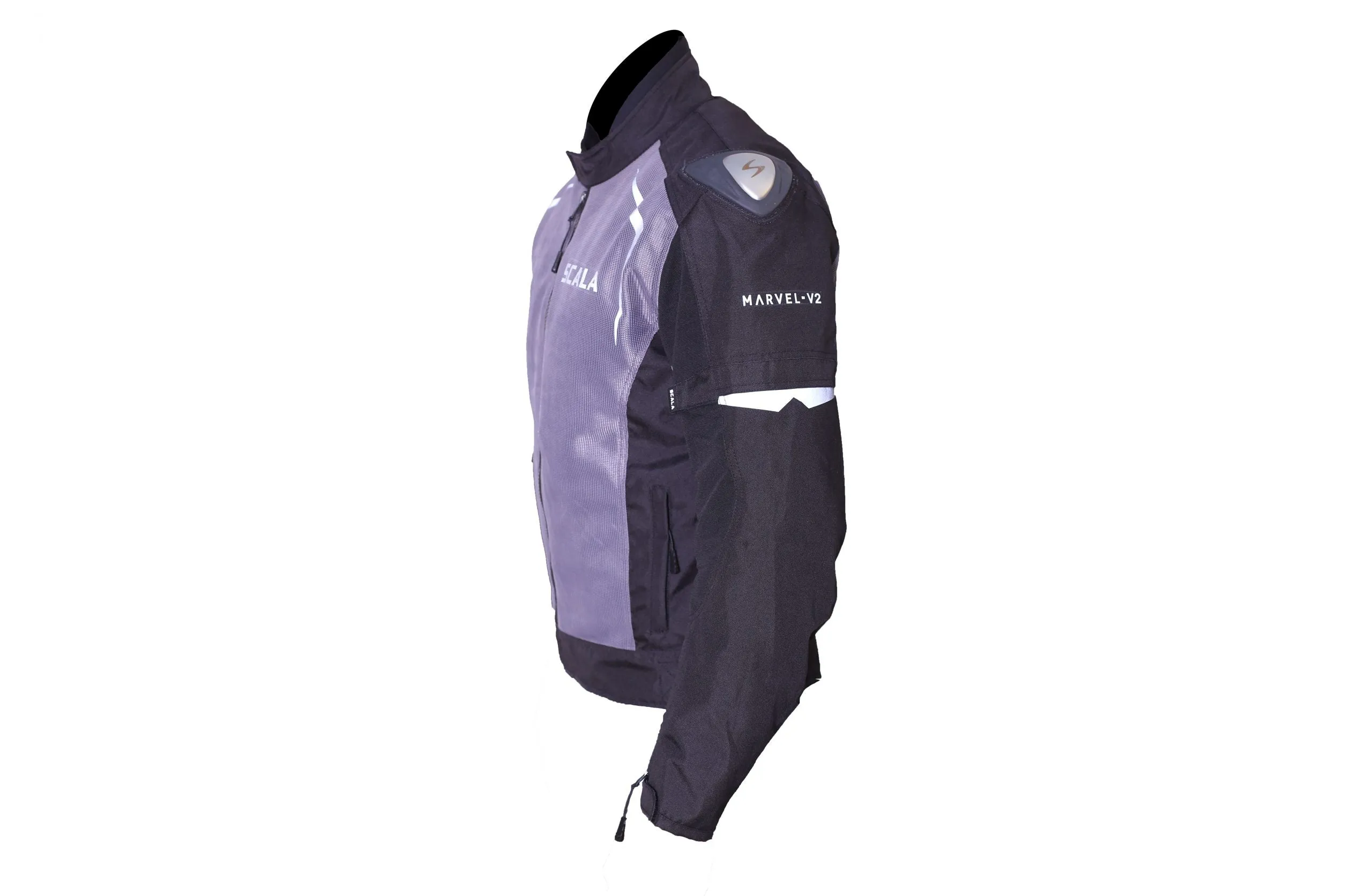 SCALA-MARVEL JACKET Black-Grey