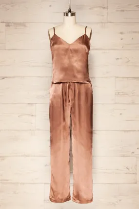 Set Prigatef | Satin Cami & Pants