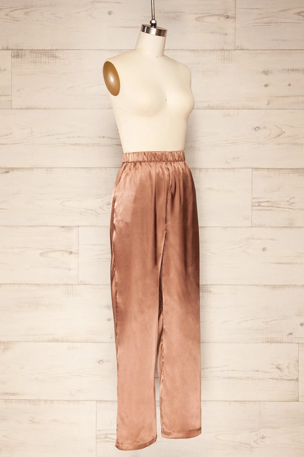 Set Prigatef | Satin Cami & Pants