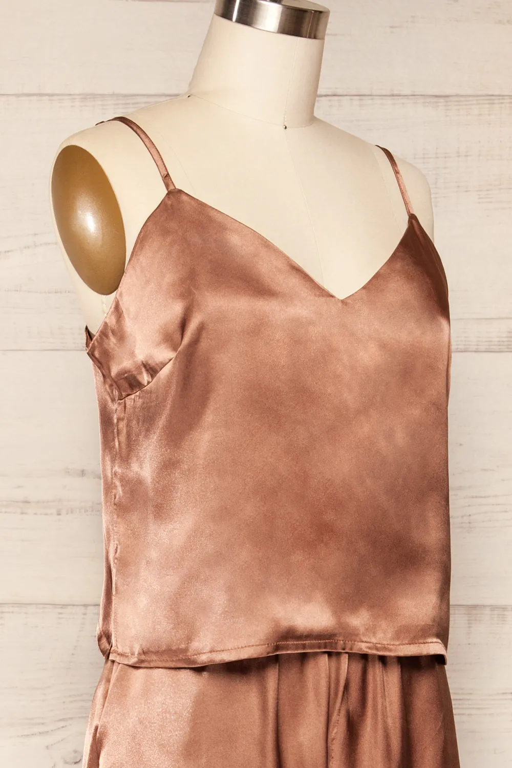 Set Prigatef | Satin Cami & Pants