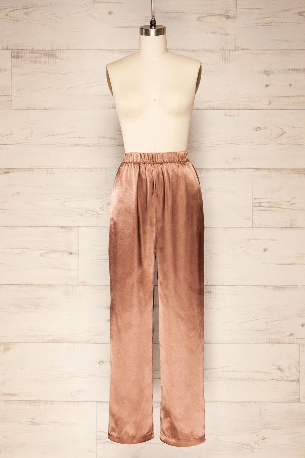 Set Prigatef | Satin Cami & Pants