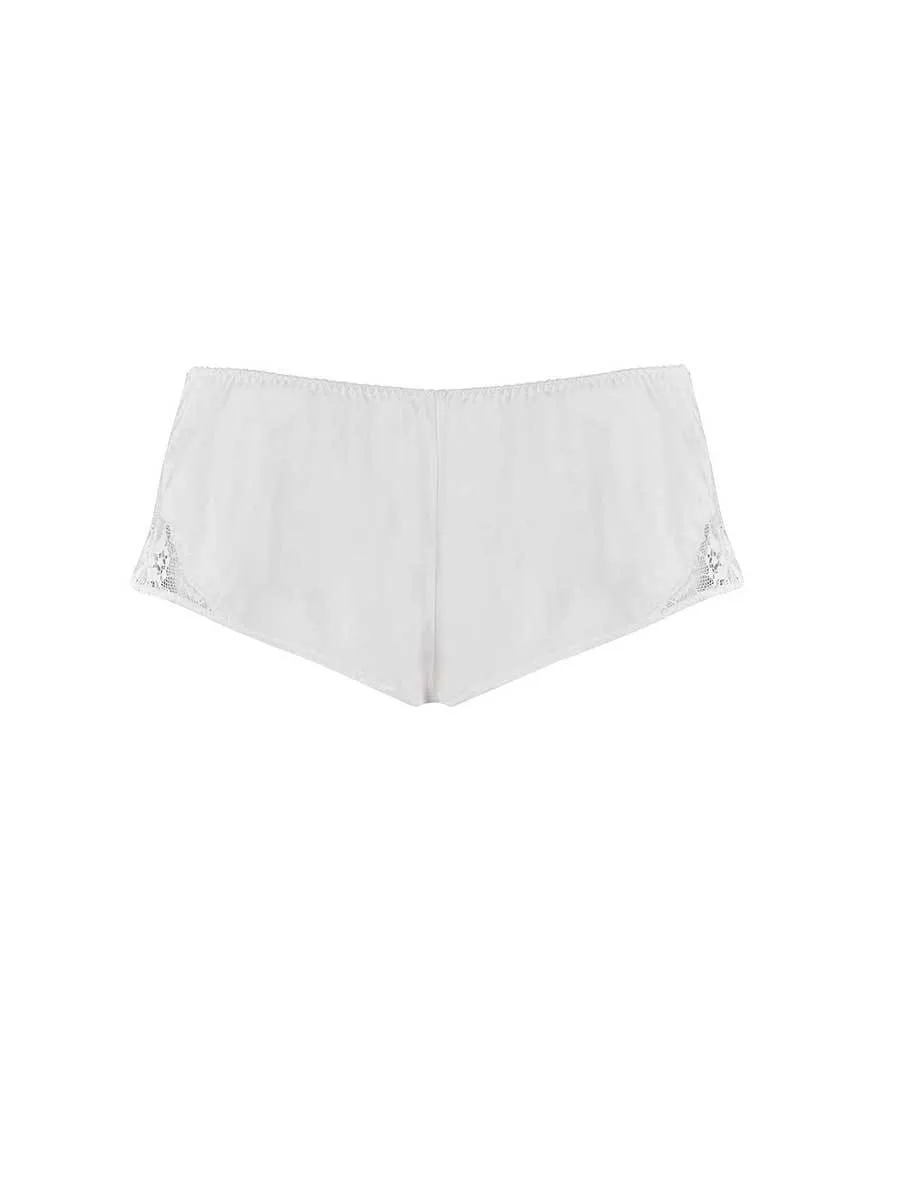 Signature French Knickers - White